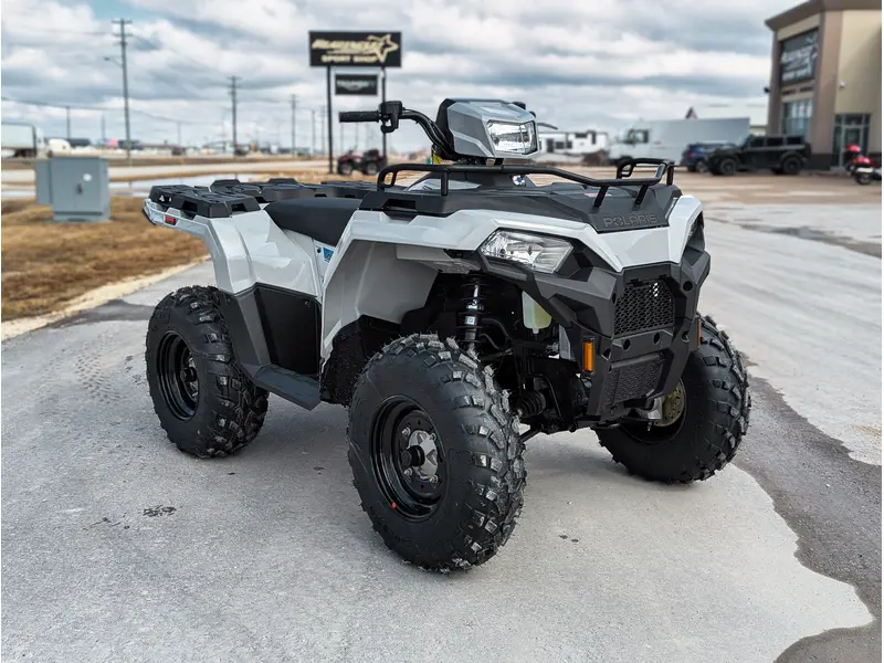 2026 Polaris Sportsman 450 H.O. // Ghost Gray thumbnail 3