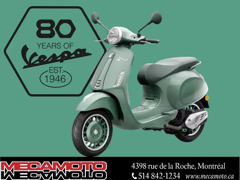 2027 Vespa Primavera 150 80 th Anniversaire