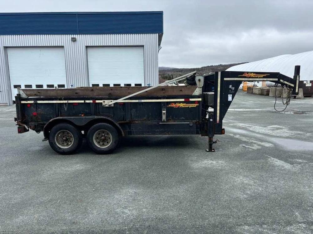 N&n 7x14 Dompeur Gooseneck 2x7000 2012 alt