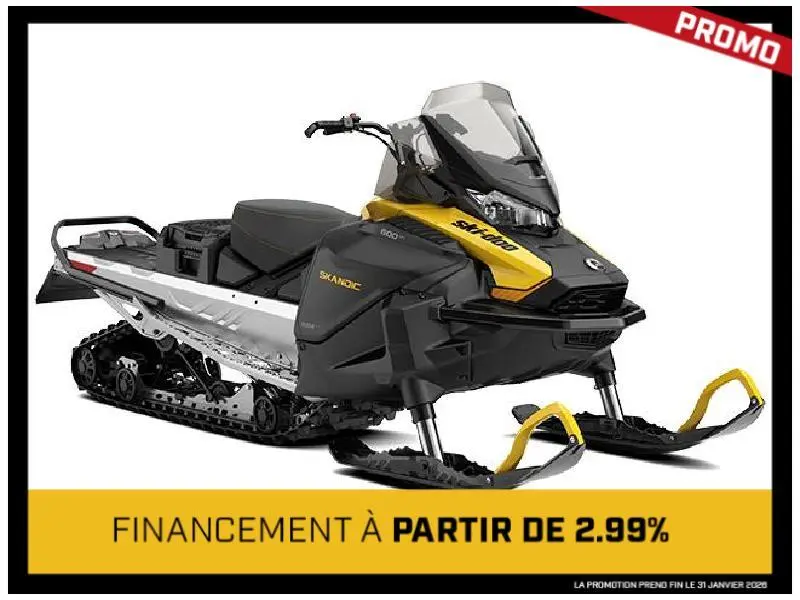 2026 Ski-Doo SKANDIC SPORT 600 EFI Utility 1.25'' E.S.