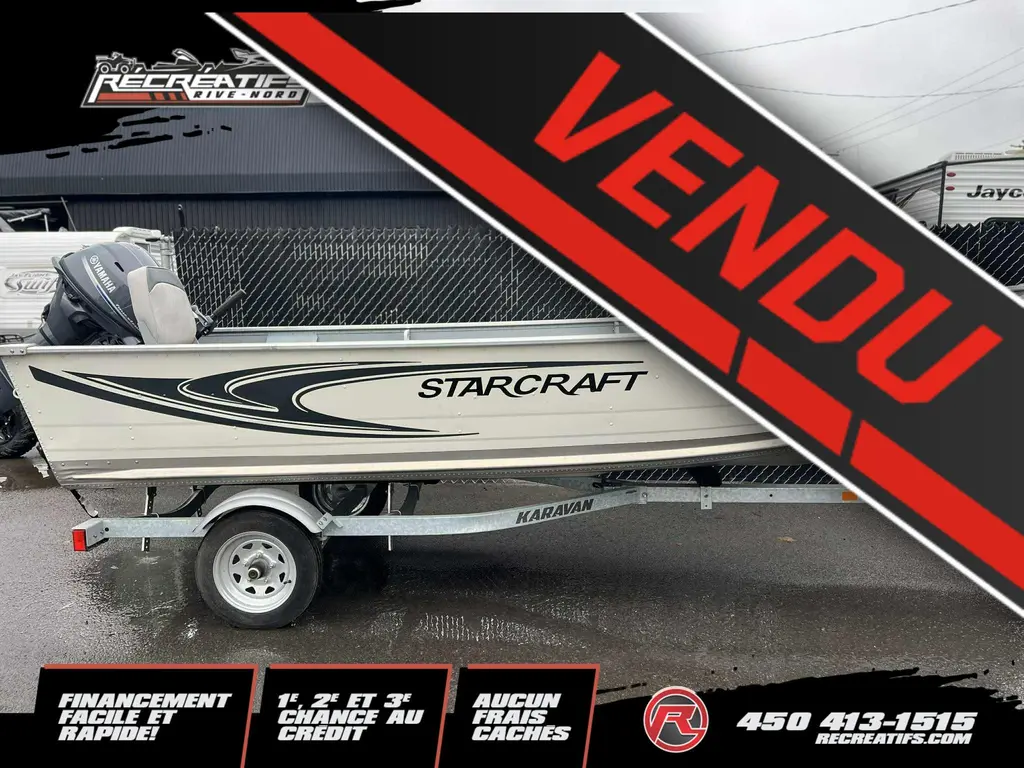 2021 Starcraft ALASKAN 15 DLX **MOTEUR YAMAHA 25HP!!**