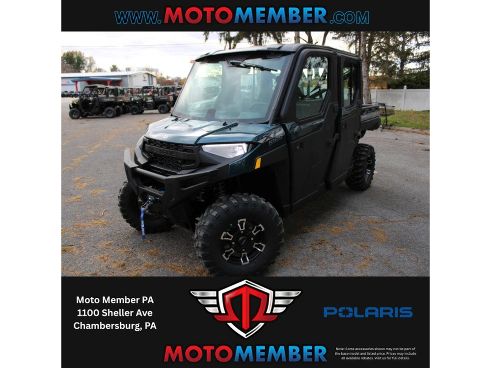 2026 Polaris Ranger Crew Xp 1000 Northstar Edition Premium Blue Labyrinth R26rsu99ab alt