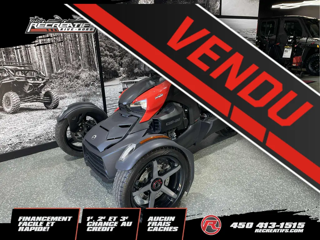 Can-Am RYKER 900 SPORT **SIEGE ET VALISE ARRIERE!** 2023
