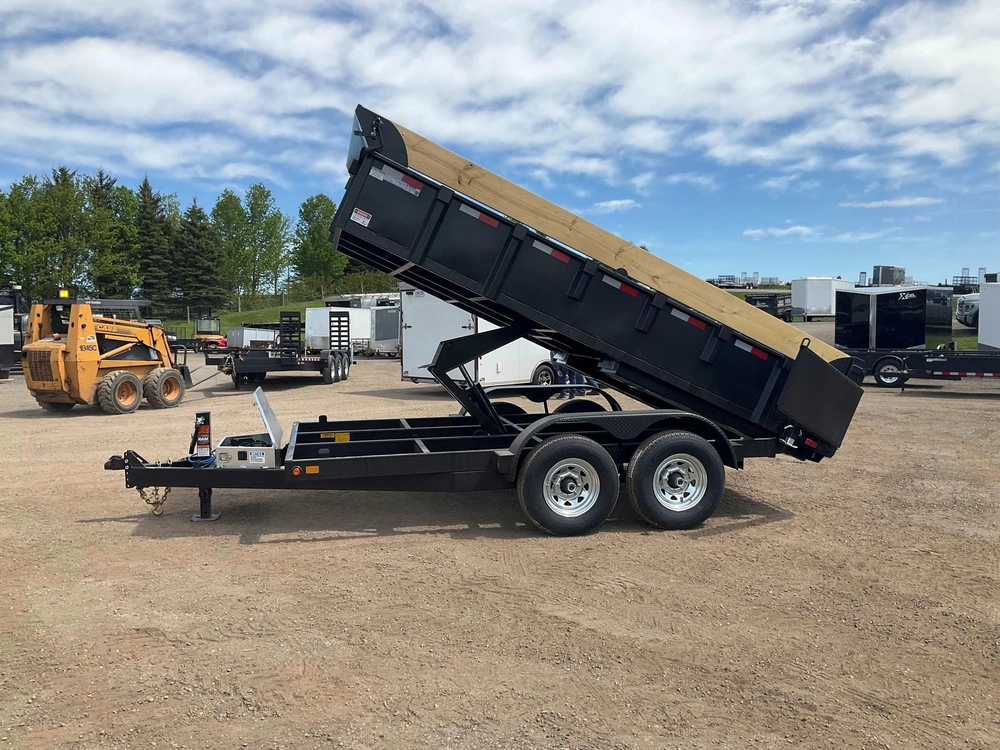 2026 Canada Trailers 83x14 7 Ton Dump Trailer alt