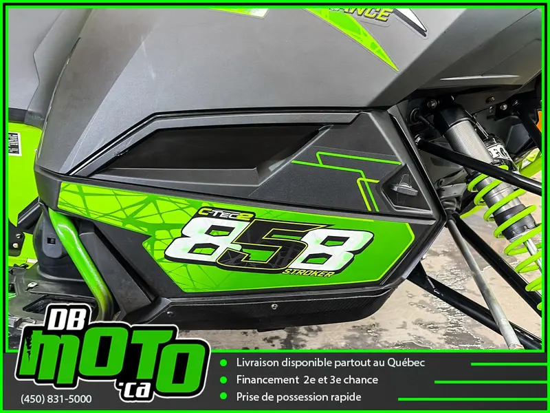 Arctic Cat ZR 858 ATAC ÉCRAN G8 2025