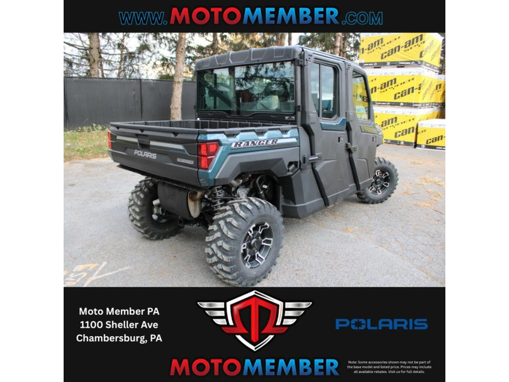 2026 Polaris Ranger Crew Xp 1000 Northstar Edition Premium Blue Labyrinth R26rsu99ab alt