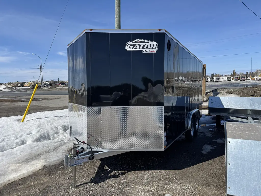 2026 Gator CARGO TRAILER,ELITE,8.5X16,V-NOSE,RAMP 