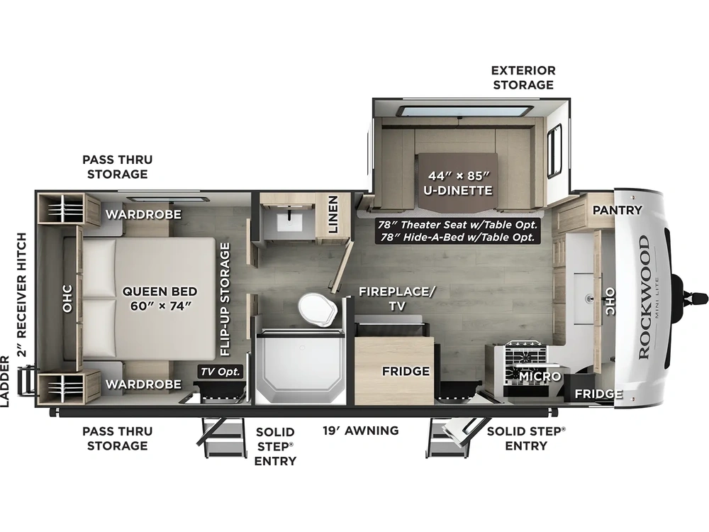 Forest River Rockwood Mini-lite 2506fk 2025 alt
