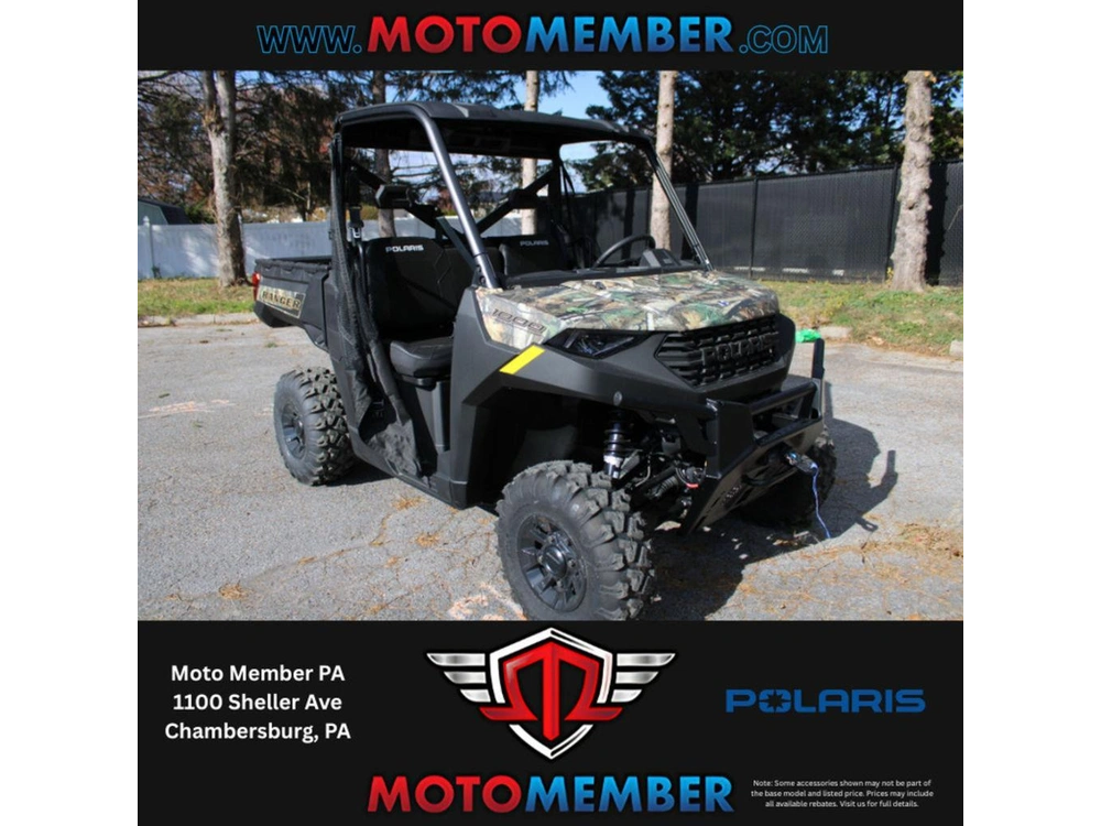 2025 Polaris Ranger 1000 Premium Polaris Pursuit Camo R25tae99a9 alt