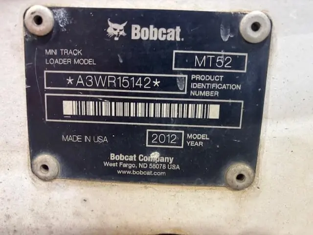 2012 Bobcat MT52
