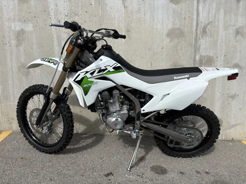 2026 Kawasaki KLX® 300R - Bright White thumbnail 2
