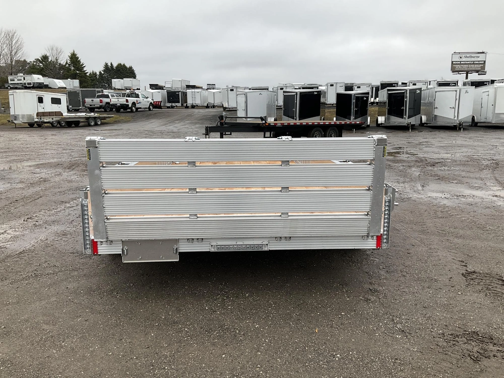 2026 Stronghaul 82x14 3.5 Ton All Aluminum Landscape Trailer alt