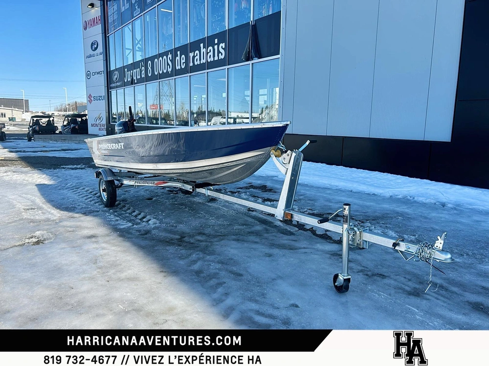 2026 Princecraft Fisherman 14 + 15hp alt