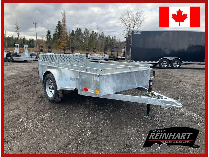 2026 Canada Trailers 5x8 Galvanized Utility Trailer