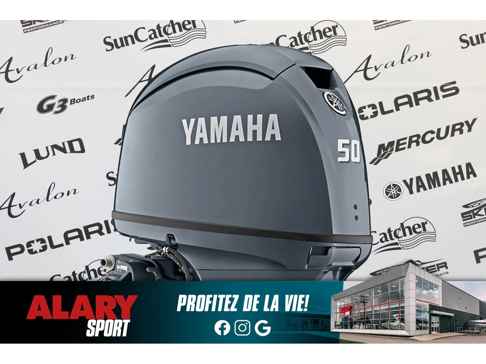 2026 Yamaha F50lc Long (20 Pouces) alt