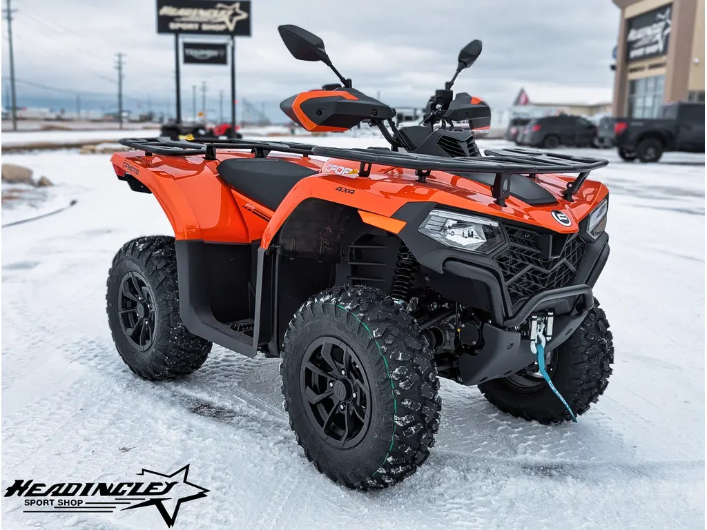 2026 CFMOTO CFORCE 400 // Lava Orange