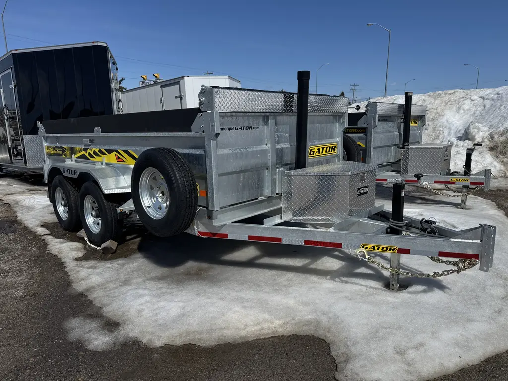 Gator DUMP TRAILER,6X12,GALV,10,000LBS,DUAL AXLE  2026