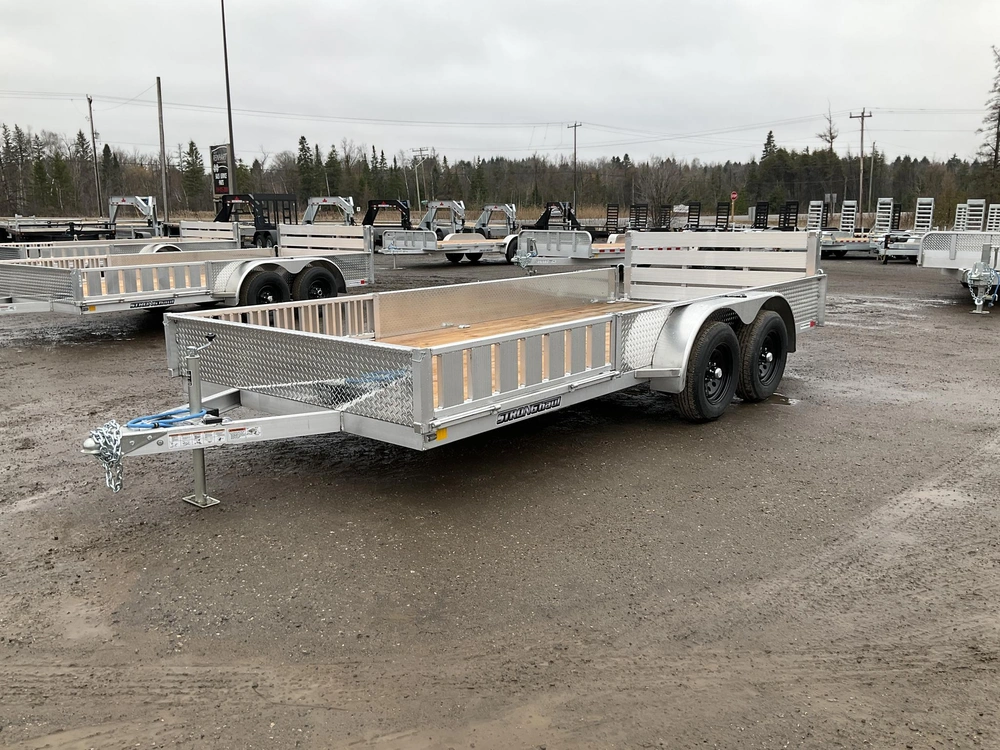 2026 Canada Trailers 82x16 3.5 Ton All Aluminum Landscape Trailer alt