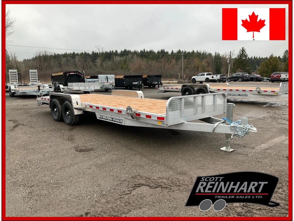 2026 Stronghaul 82x22 5 Ton All Aluminum Car/equipment Trailer alt