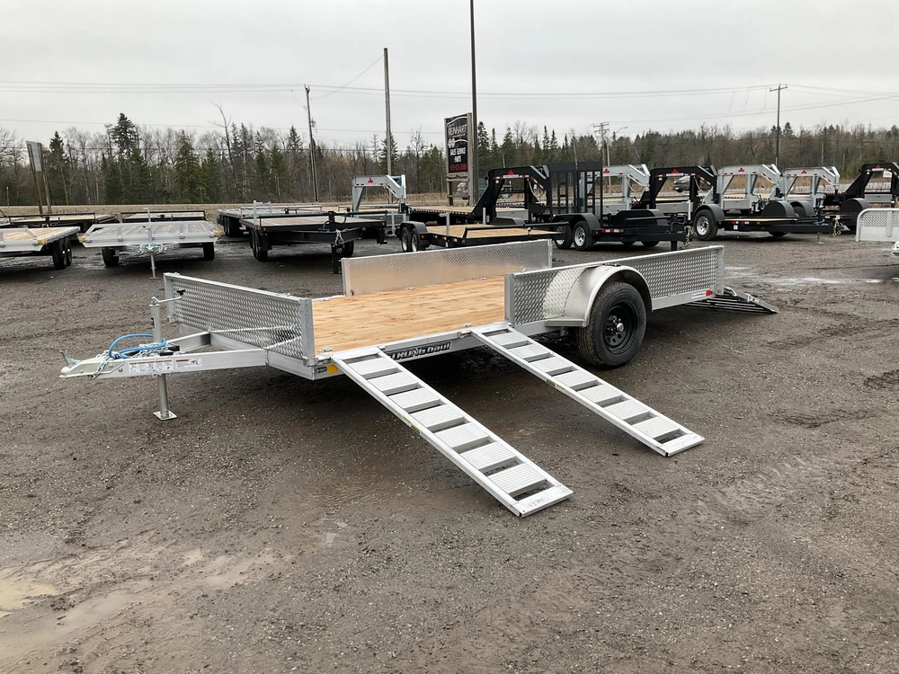 2026 Stronghaul 82x14 All Aluminum Utility Trailer alt