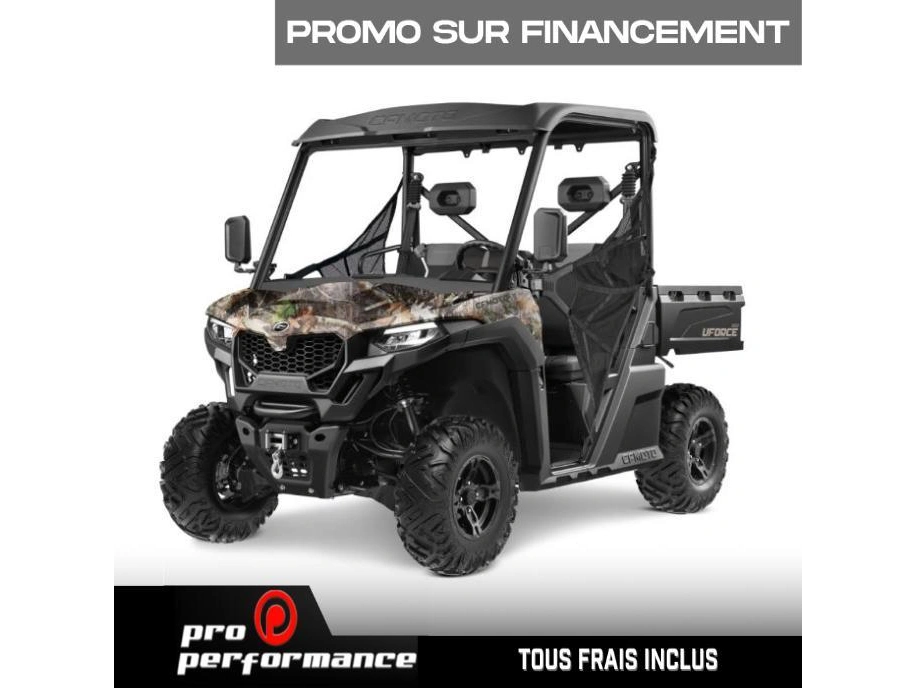 2026 Cfmoto Uforce 600 Camouflage Kanati alt