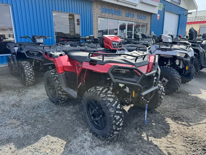2026 Polaris SPORTSMAN 570 TRAIL,SUNSET RED thumbnail 2