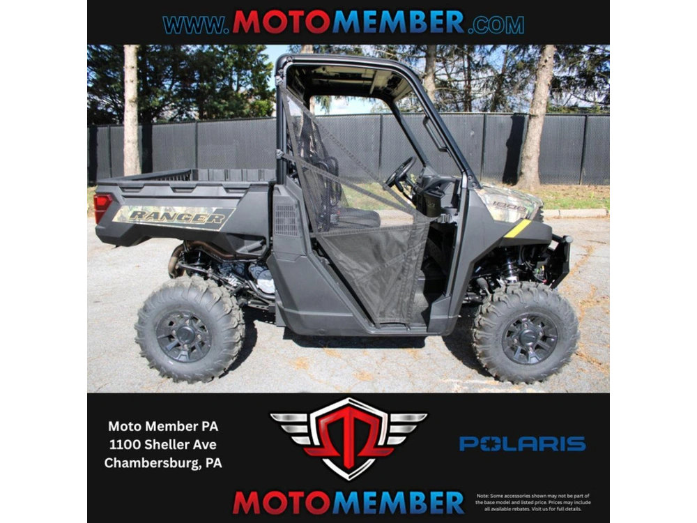 2025 Polaris Ranger 1000 Premium Polaris Pursuit Camo R25tae99a9 alt
