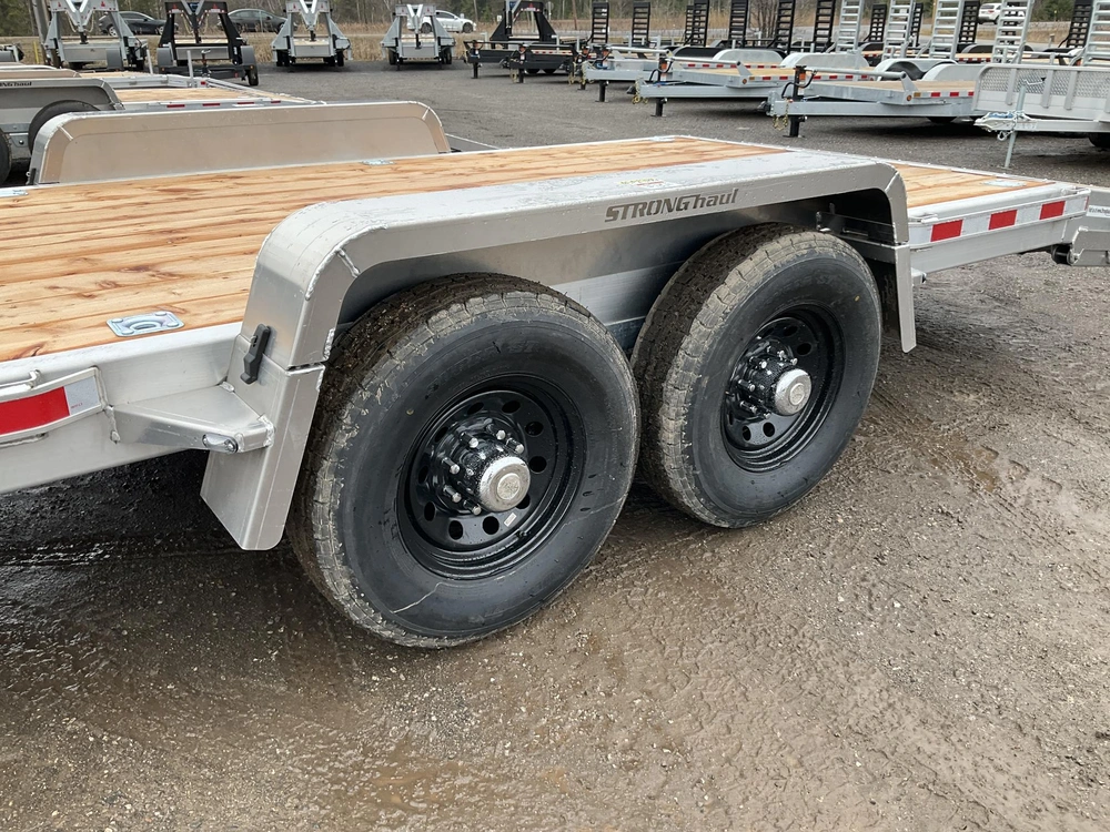 2026 Stronghaul 82x22 7 Ton All Aluminum Equipment Trailer alt