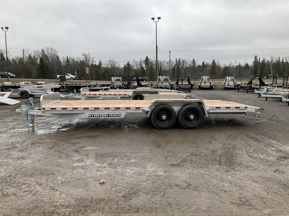 2026 Stronghaul 82x22 7 Ton All Aluminum Equipment Trailer alt