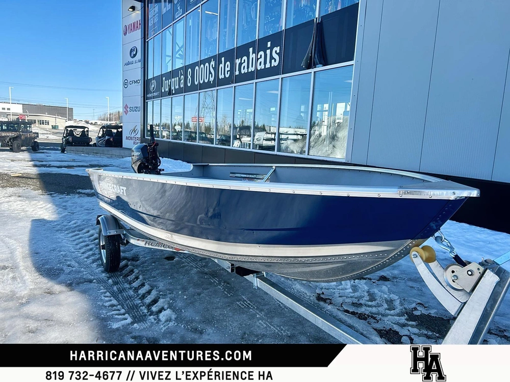 2026 Princecraft Fisherman 14 + 15hp alt