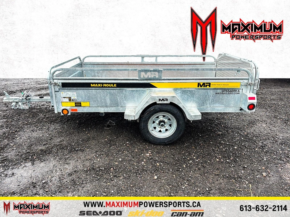 Maxi-roule Utility Trailer With Solid Side 99in X 56in Uts56099-s 2027 alt