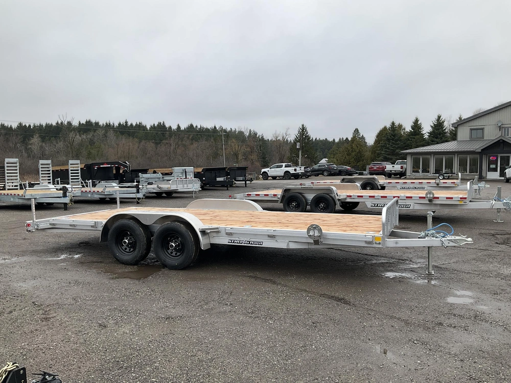 2026 Stronghaul 82x20 All Aluminum 5 Ton Equipment Trailer alt