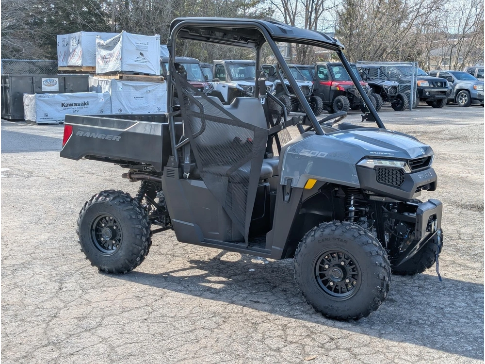 2026 Polaris Ranger 500 Stealth Gray | 🚜 Comparable Can-am Defender Hd5 & Cub Cadet Challenger Mx 🚜 alt