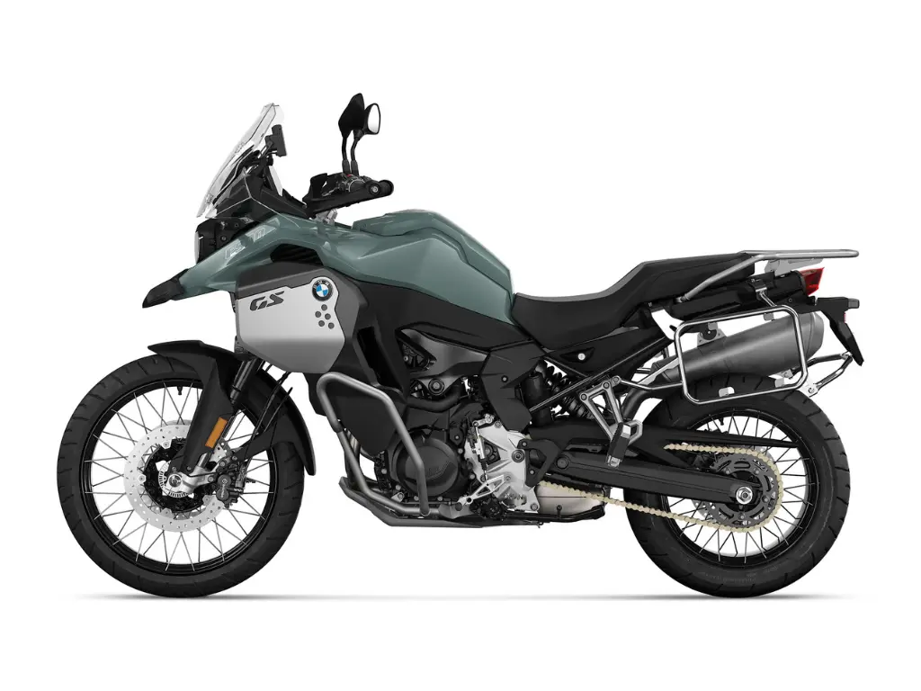 2026 BMW F 900 GS Adventure // Sage Green Metallic - w/ Aluminum Luggage