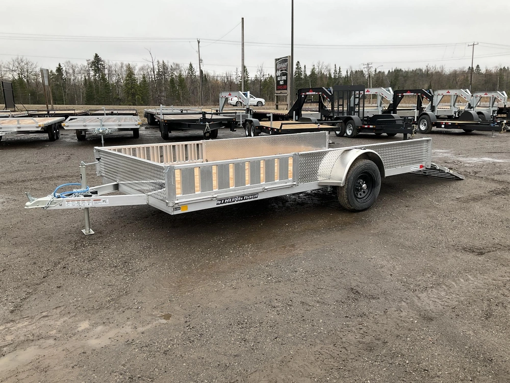 2026 Stronghaul 82x14 All Aluminum Utility Trailer alt