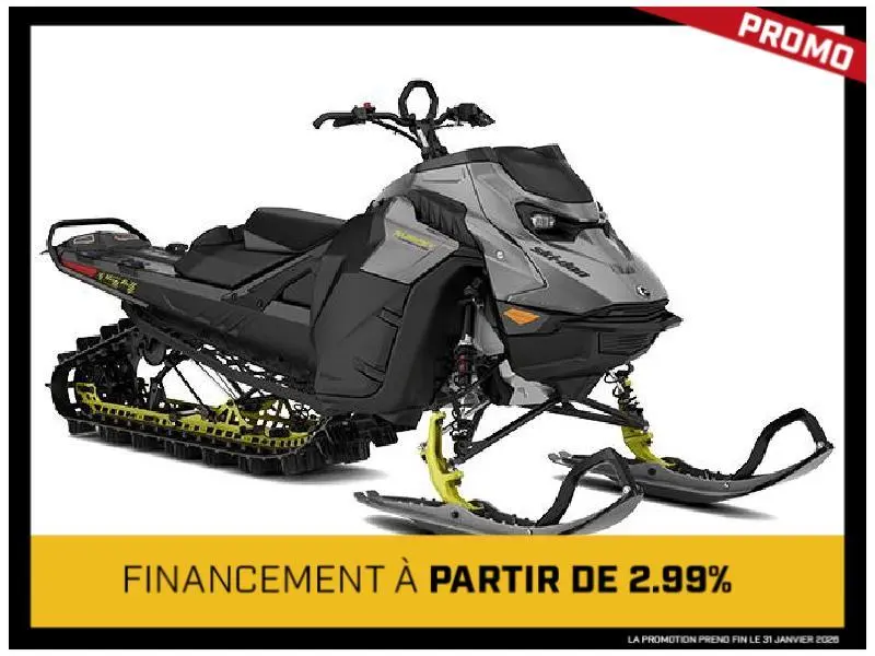 2026 Ski-Doo SUMMIT ADR w/ EDGE Pkg 154 850 E-TEC PowderMax X-Light FlexEdge 3.0'' SHOT
