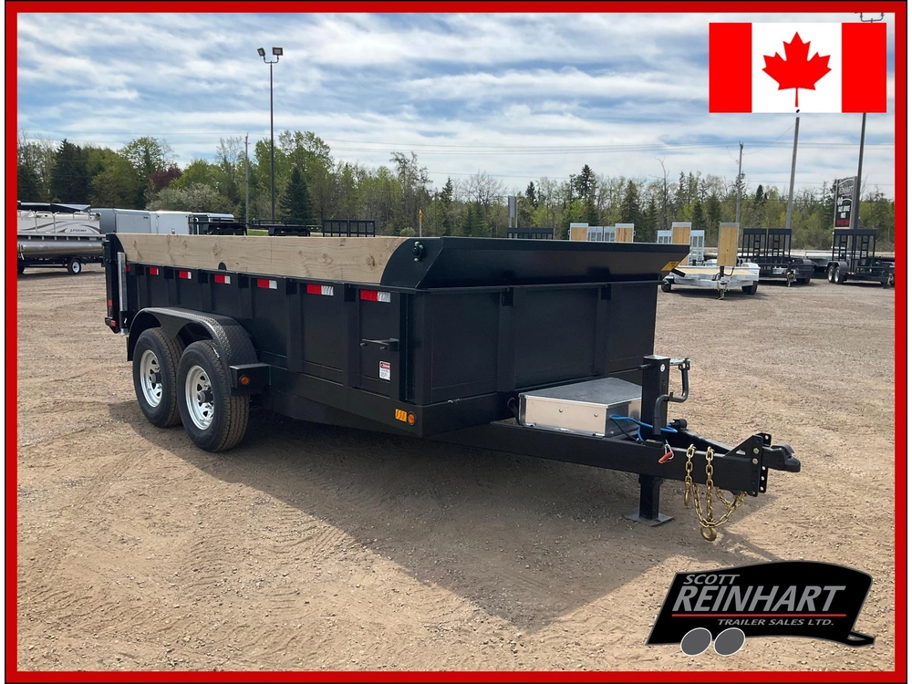 2026 Canada Trailers 83x14 7 Ton Dump Trailer alt