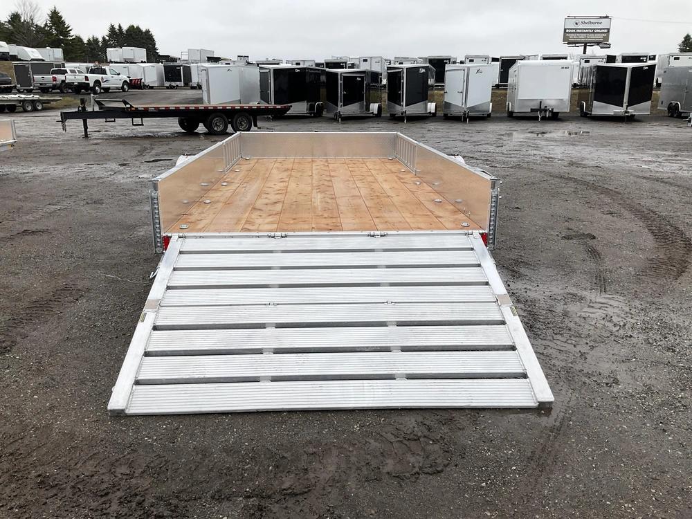 2026 Stronghaul 82x14 All Aluminum Utility Trailer alt