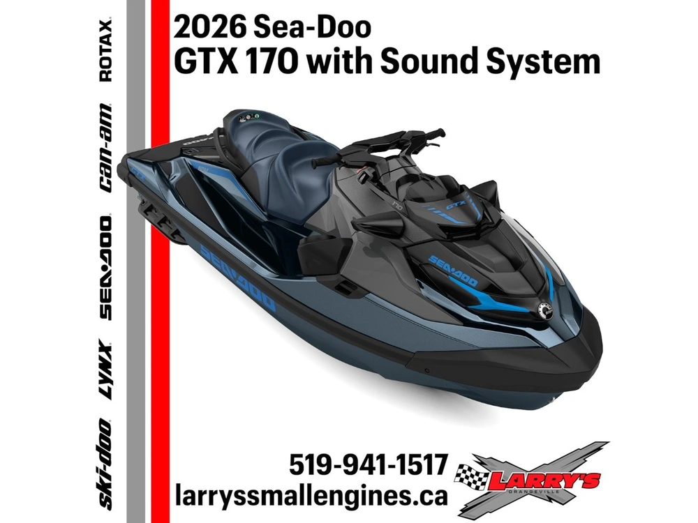 2026 Sea-doo Gtx 170 With Sound System 11ta alt