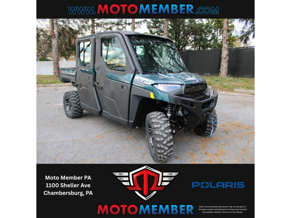 2026 Polaris Ranger Crew Xp 1000 Northstar Edition Premium Blue Labyrinth R26rsu99ab alt