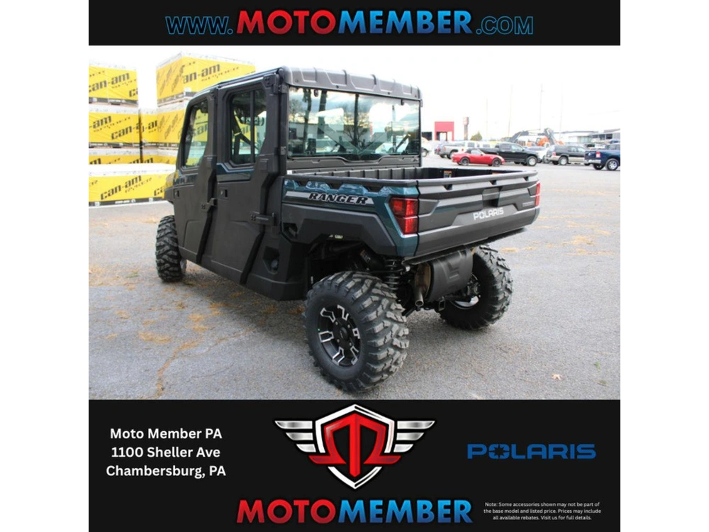 2026 Polaris Ranger Crew Xp 1000 Northstar Edition Premium Blue Labyrinth R26rsu99ab alt