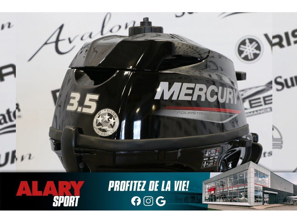 Mercury 3.5mlh Pied Long (20 Pouces) Enr. 2026 alt