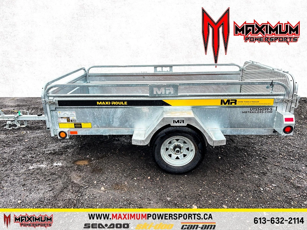 Maxi-roule Utility Trailer With Solid Side 99in X 56in Uts56099-s 2027 alt