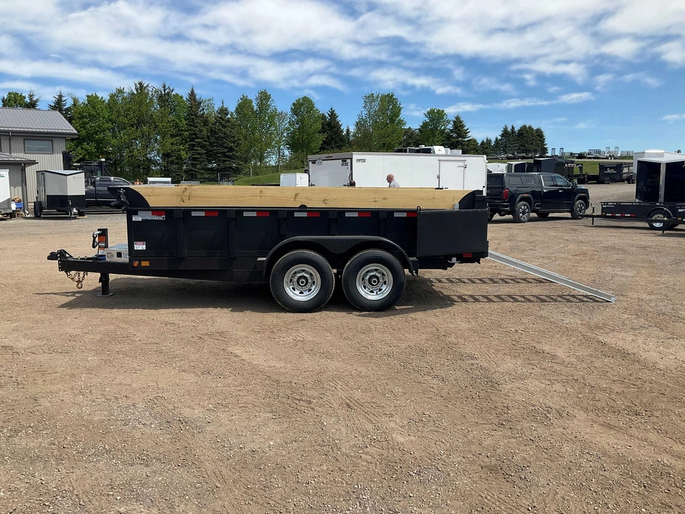 2026 Canada Trailers 83x14 7 Ton Dump Trailer alt