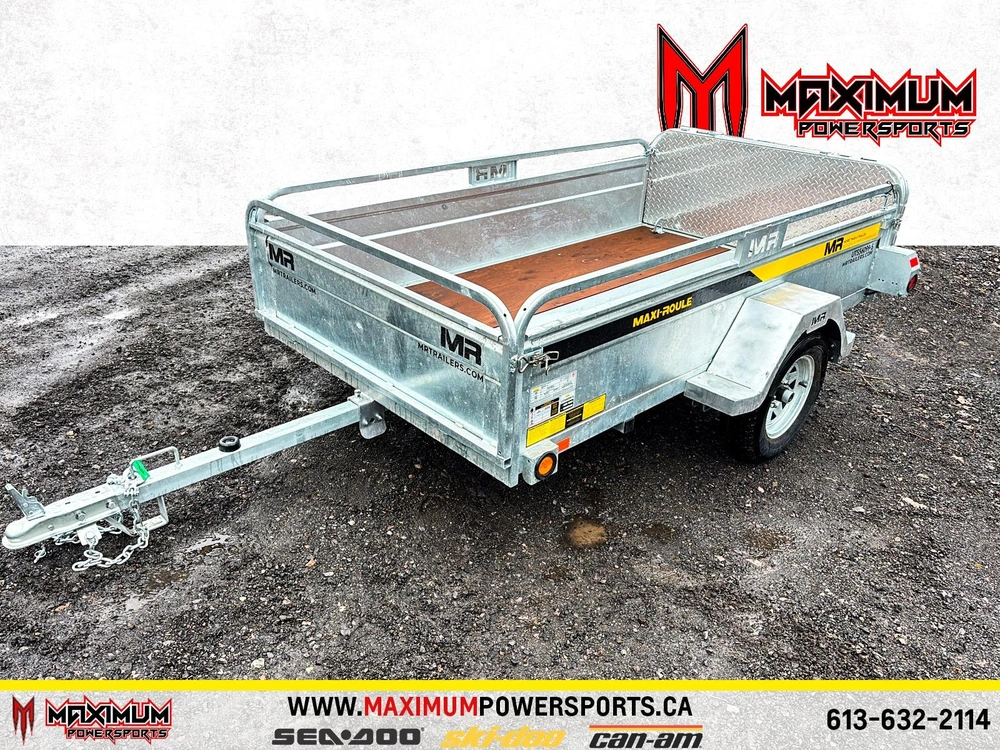 Maxi-roule Utility Trailer With Solid Side 99in X 56in Uts56099-s 2027 alt