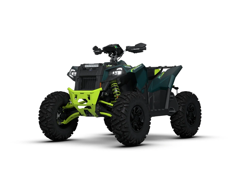 2026 Polaris Scrambler Xp 1000 S Matte Cascades Green 🎯 Vtt Sport Puissance Trail Rapide Renegade 1000r Kfx1000 Suspension Stabilité 🟢 alt