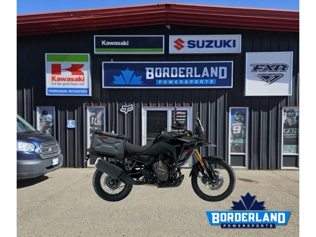 2026 Suzuki V-Strom 800DE Adventure - Glass Sparkle Black 