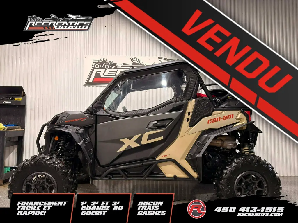 Can-Am MAVERICK 1000R XXC DPS **CABINE CHAUFFÉE!!** 2023