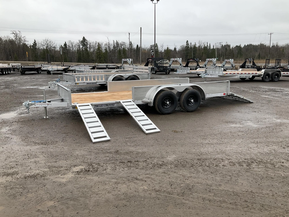 2026 Canada Trailers 82x16 3.5 Ton All Aluminum Landscape Trailer alt