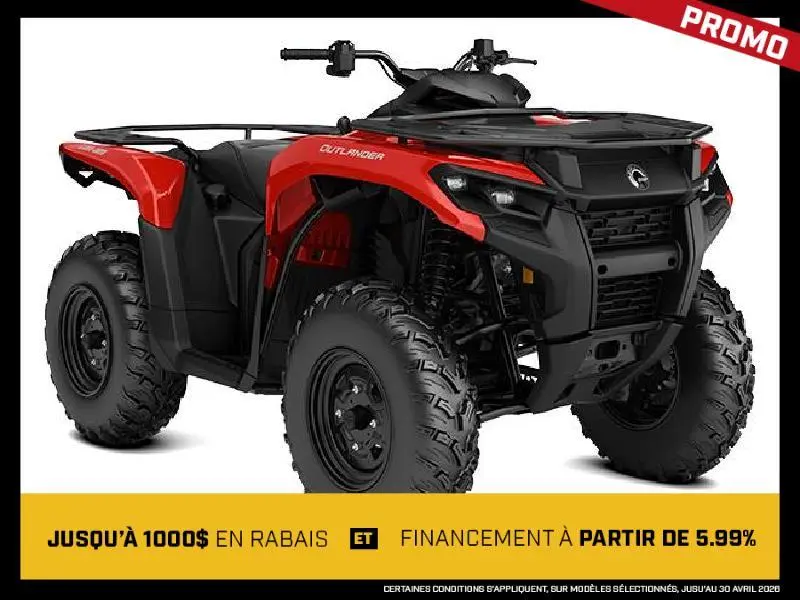2026 Can-Am Outlander 500 2WD